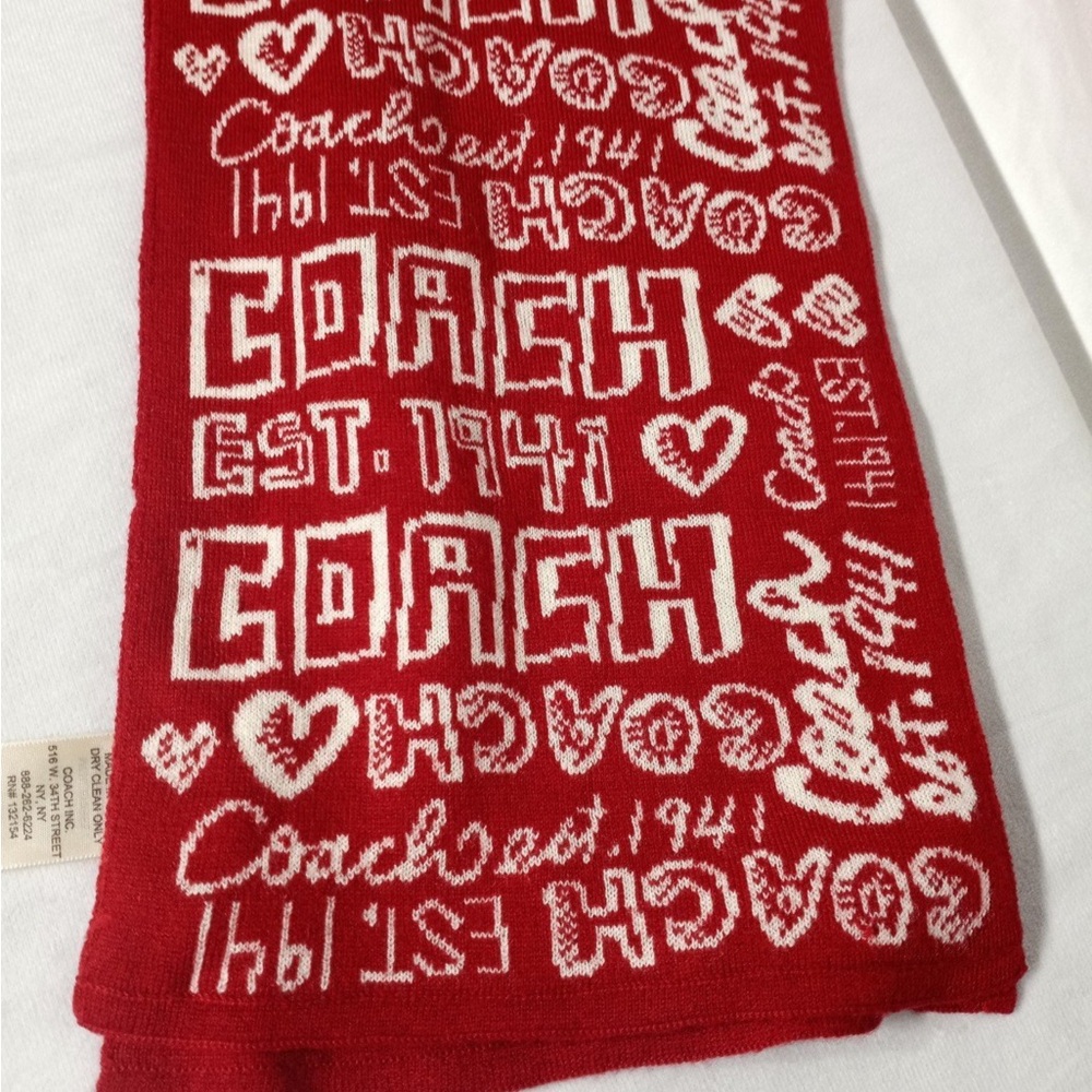 Coach scarf